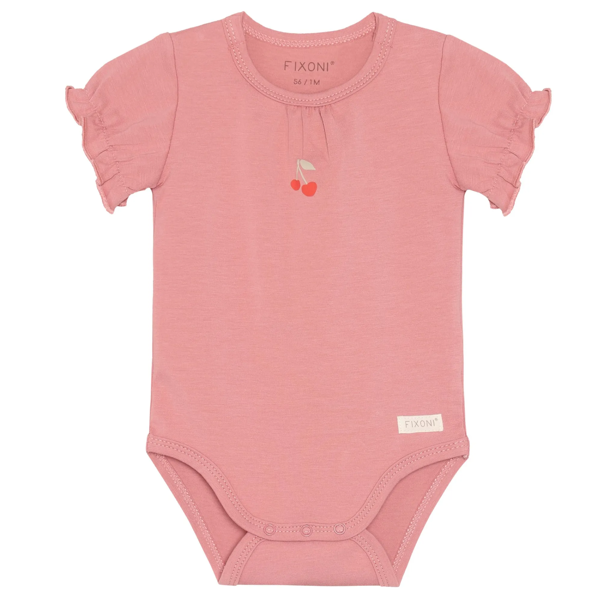Fixoni 2pk Cherry Bodysuit 6-24m