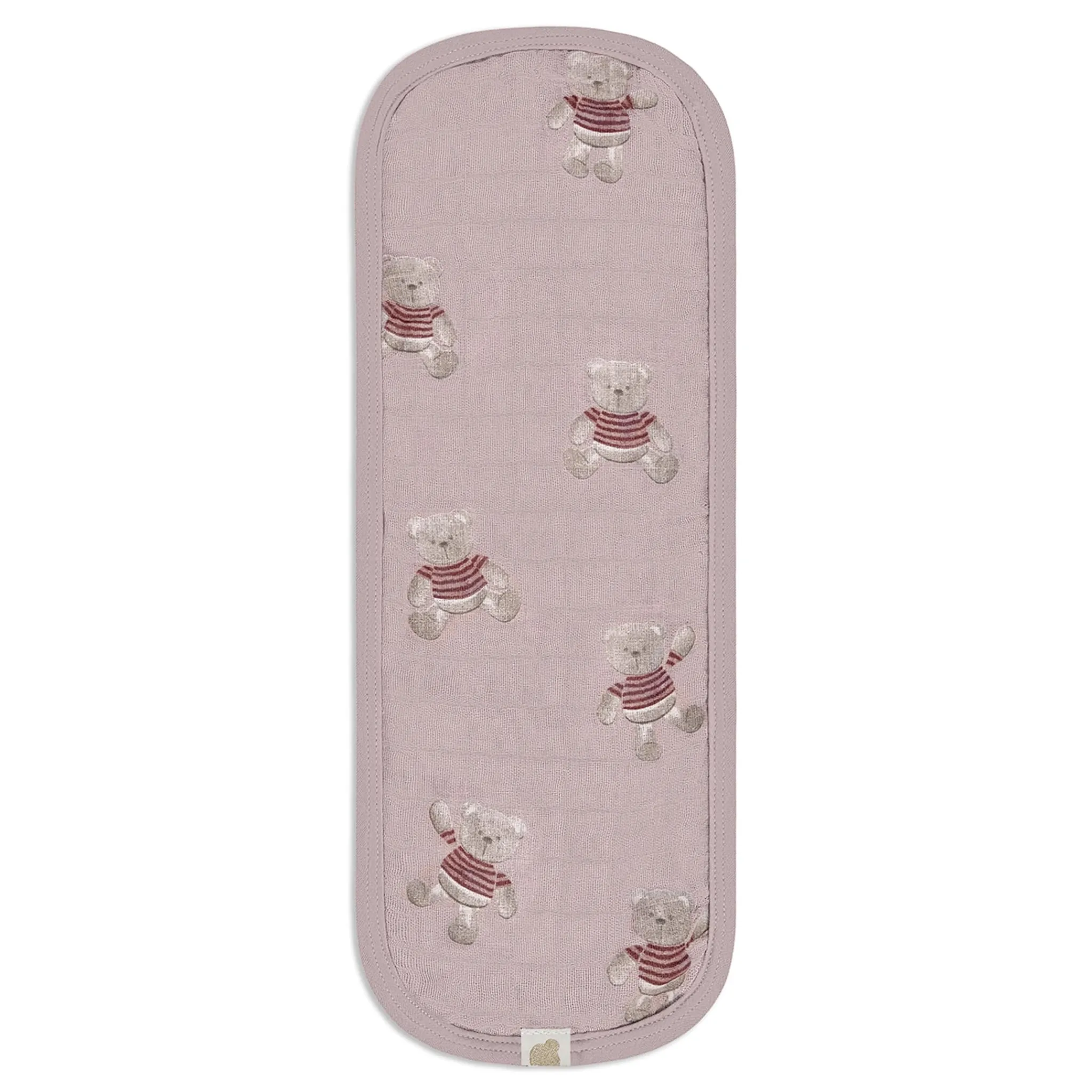 Piccolo Bambino 3pk Muslin Burp Cloth-bear
