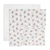 Kids Piccolo Bambino Blankets|Blankets>2pk Muslin Swaddles-bear