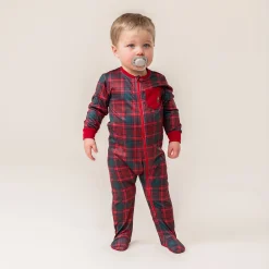 BOY Nano Plaid Pajamas 6-24m