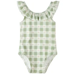 Petit Lem Swimsuits>Plaid Swimsuit 6-24m