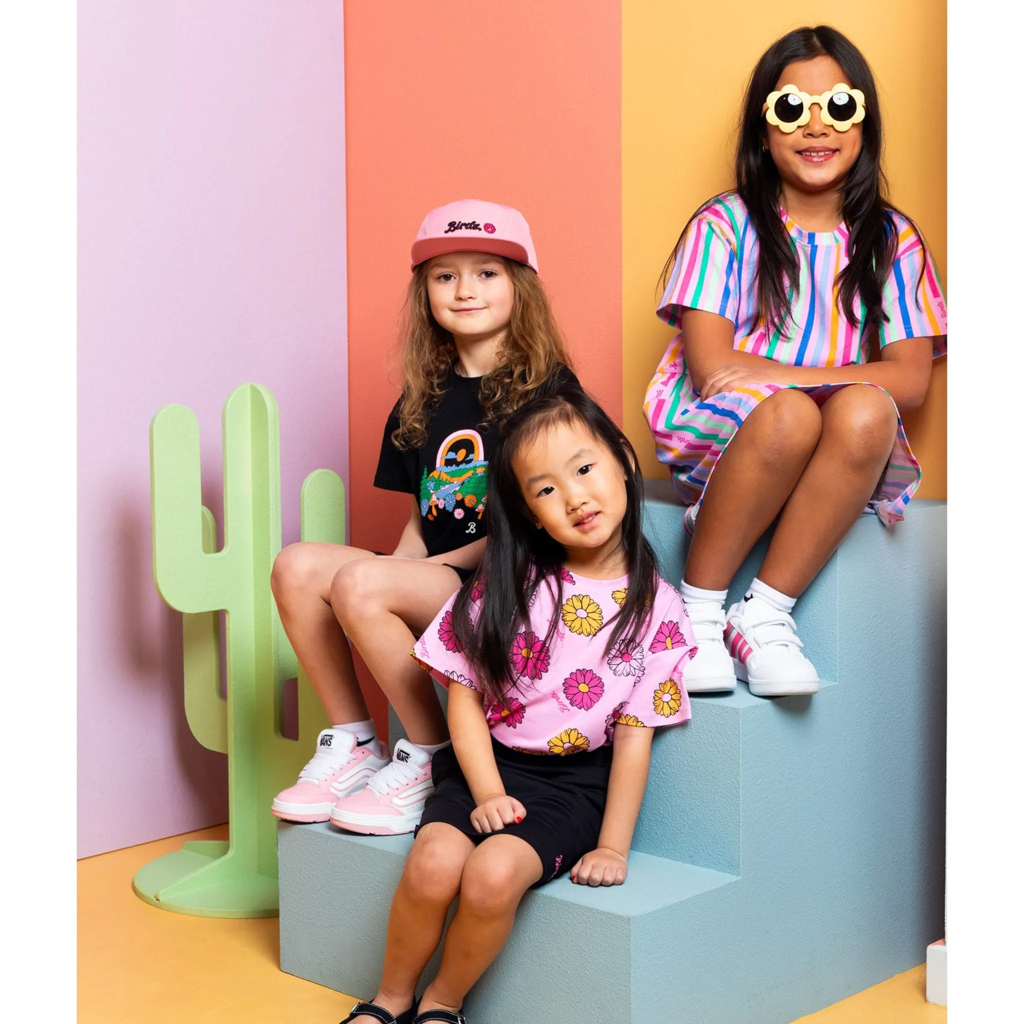 Kids Birdz Plain Short Skirt 2-10