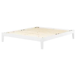 South Shore Twin, Full & Queen Beds>Platform King Bed - Vito Pure White
