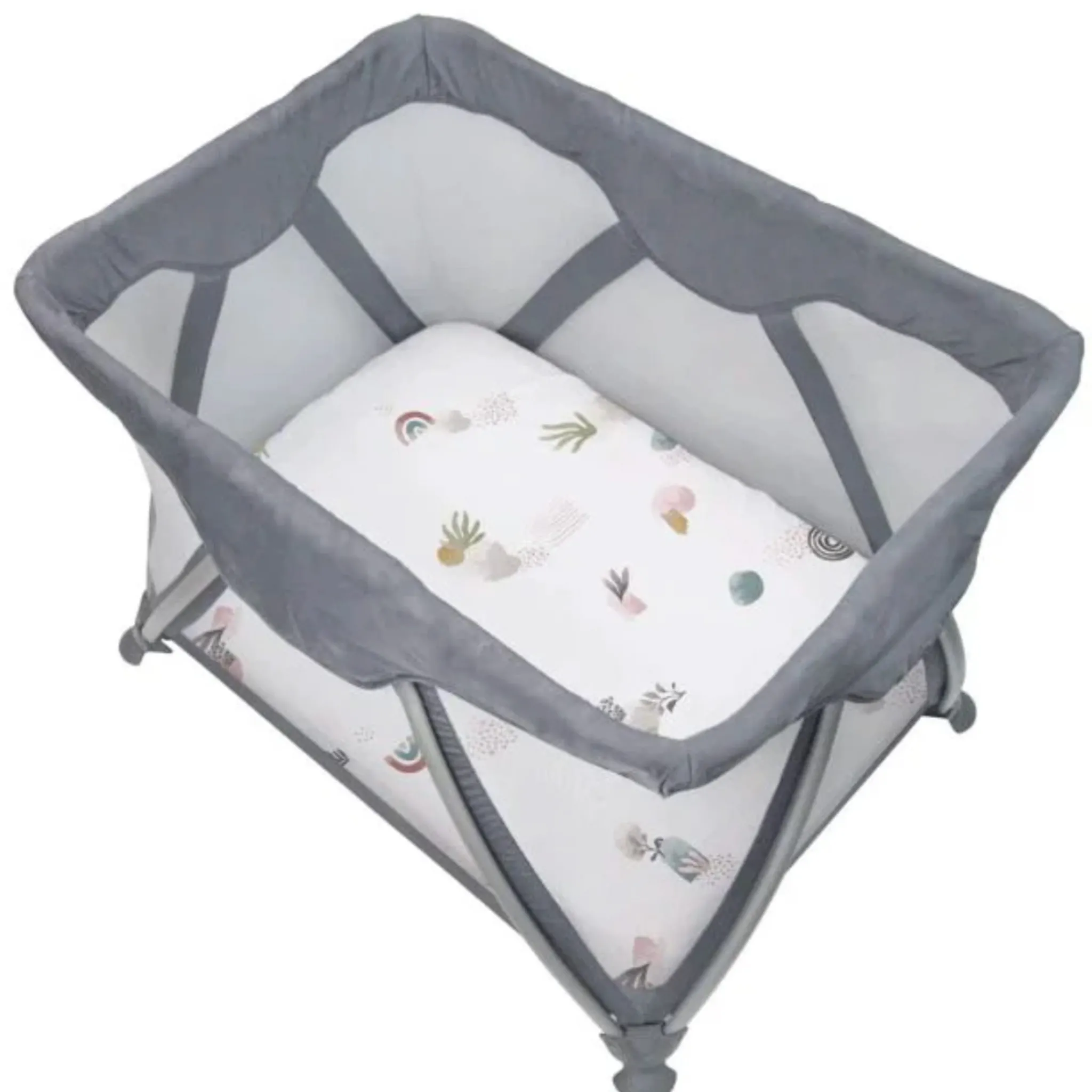 Kids Kushies Sheets|Bedding>Playard Sheet Percale- Floral
