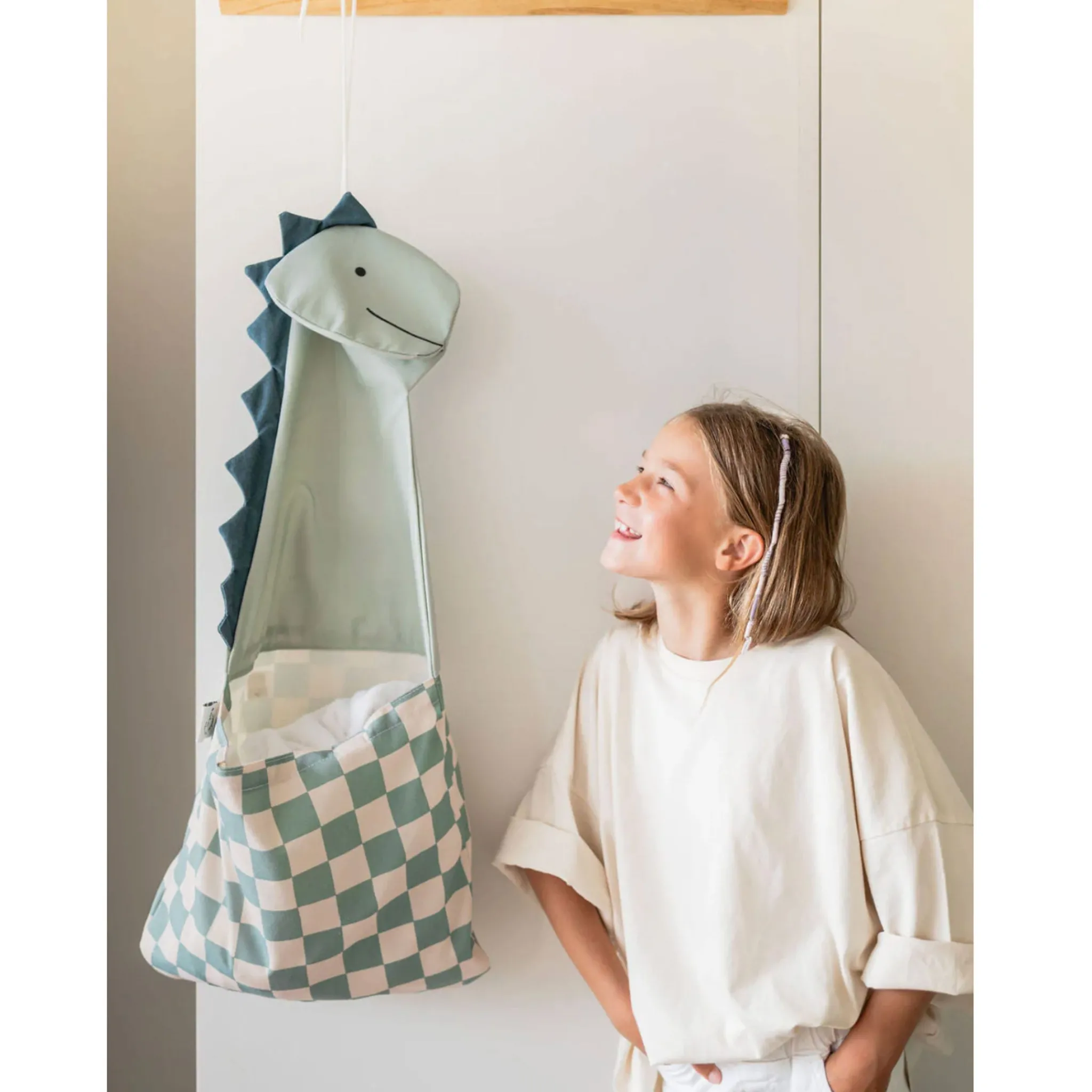 Play N Go Storage>Play&Go Toto Wall Storage & Tote Bag - Dino