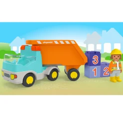 Kids Playmobil Junior Dump Truck