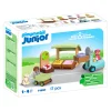 Kids Playmobil Assembly & Construction>Junior Organic Market Stall & Forklif