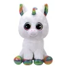 TY Plush Toys>Plush 7" - Pixy White Unicorn