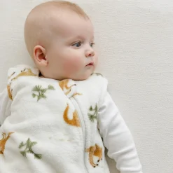 Perlimpinpin Sleep Bags|Pyjamas>Plush Night Bag 0-36 months - Kangaroos - Special Edition CHU Sainte‑Justine Foundation