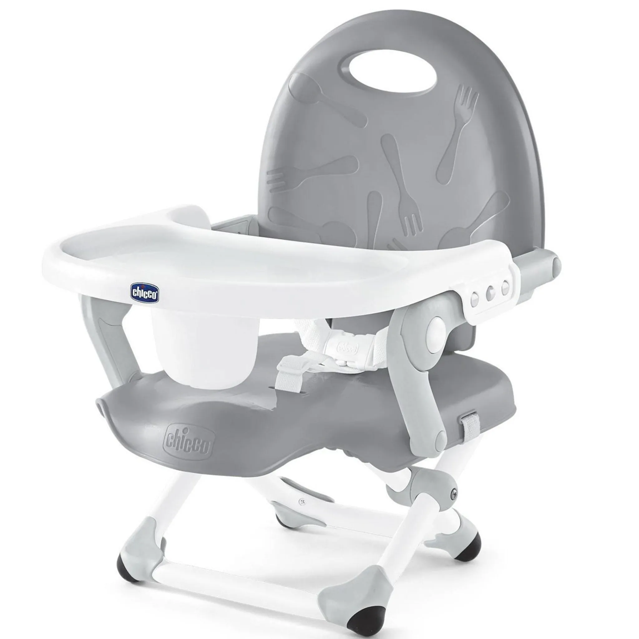 Chicco High Chairs & Booster Seats|High Chairs & Booster Seats>Pocket Snack Booster Seat - Grey