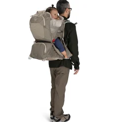Osprey Poco™ LT Child Carrier - Tan Concrete