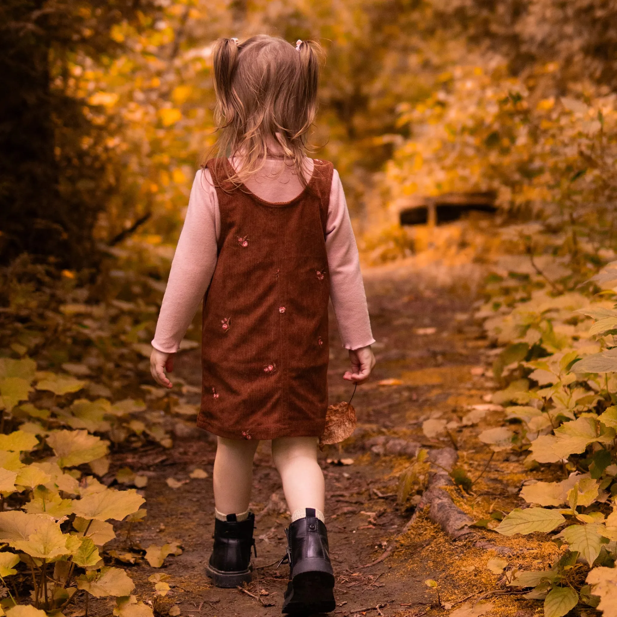 Kids Chat Botte Poetry Corduroy Jumper 2-8