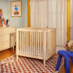 Babyletto Pogo 8-in-1 Convertible Crib with All-Stages Conversion Kits - Blonde