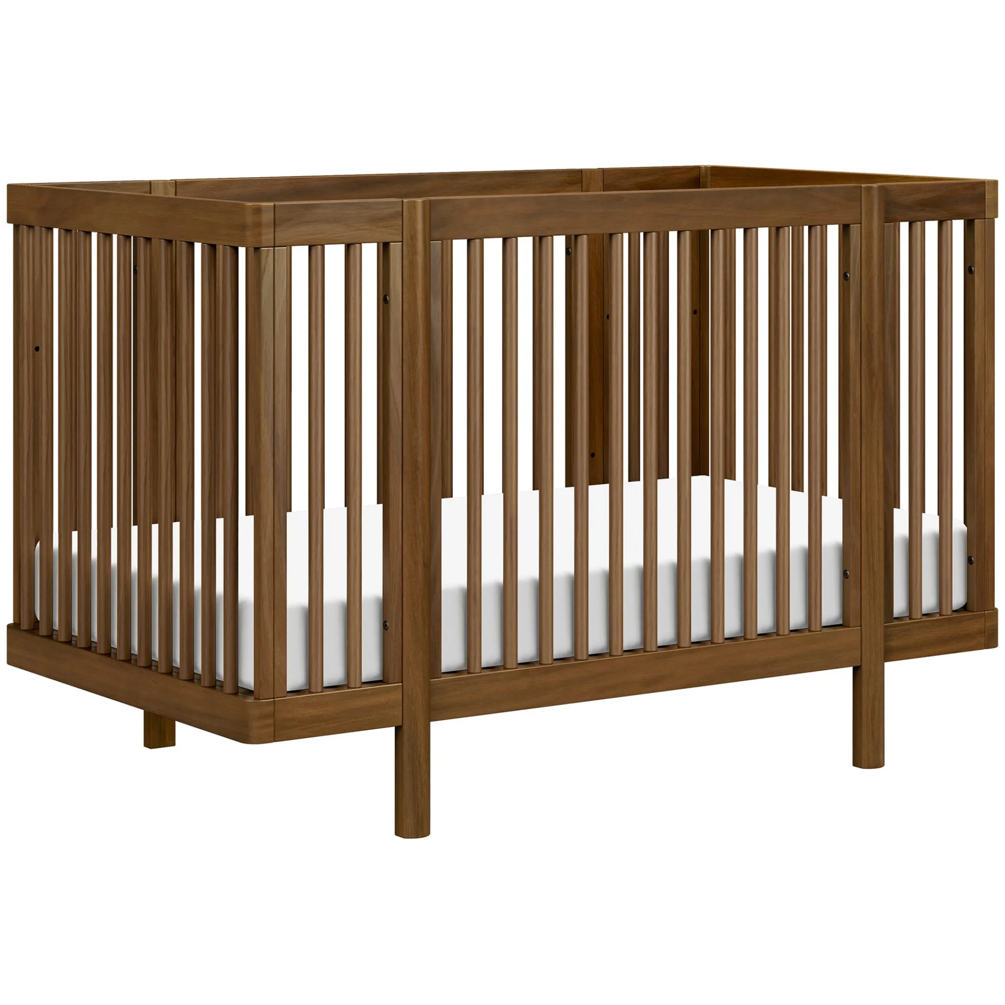 Babyletto Cribs & Mattresses|Cribs & Mattresses>Pogo 8-in-1 Convertible Crib with All-Stages Conversion Kits - Natural Walnut