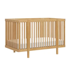 Babyletto Pogo 8-in-1 Convertible Crib with All-Stages Conversion Kits - Honey