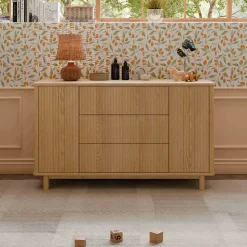 Babyletto Pogo Tambour Assembled Dresser - Blonde