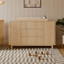 Babyletto Pogo Tambour Assembled Dresser - Blonde