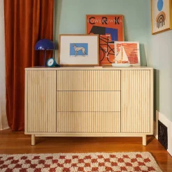 Babyletto Pogo Tambour Assembled Dresser - Blonde