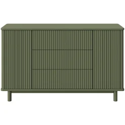 Babyletto Pogo Tambour Assembled Dresser - Olive
