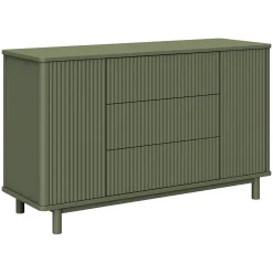 Babyletto Pogo Tambour Assembled Dresser - Olive