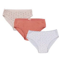 Kids Nano Pointelle 3pk Undies 2-12