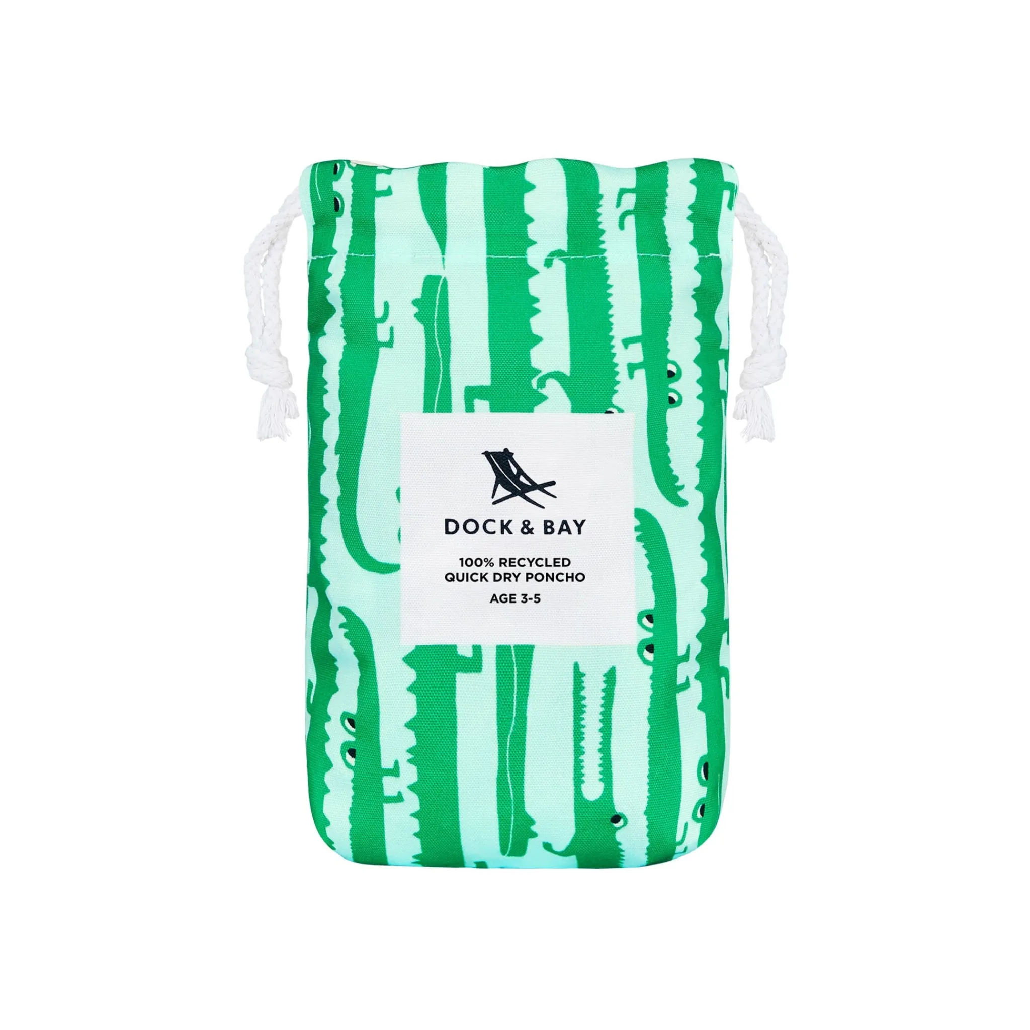 Kids Dock u0026 Bay Summer Activities|Outdoors & Travel>Poncho - Kids - Laters Gators - Small (Age 3 to 5)