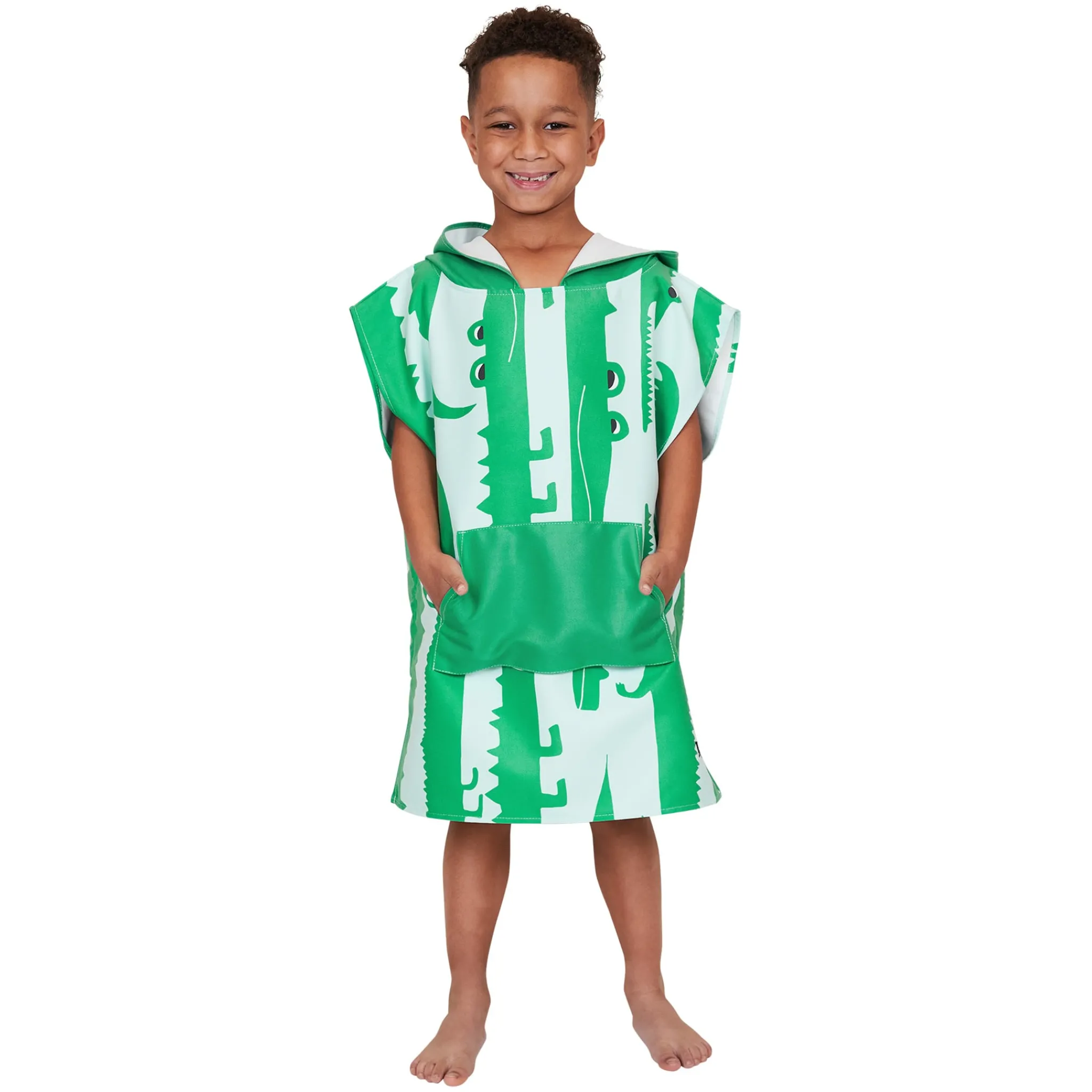 Kids Dock u0026 Bay Summer Activities|Outdoors & Travel>Poncho - Kids - Laters Gators - Small (Age 3 to 5)
