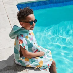 Kids Dock u0026 Bay Poncho - Laters Gators - Small (Age 3 to 5)