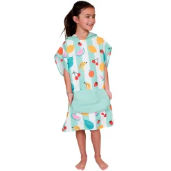 Kids Dock u0026 Bay Poncho - Laters Gators - Small (Age 3 to 5)