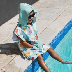 Kids Dock u0026 Bay Poncho - Laters Gators - Small (Age 3 to 5)