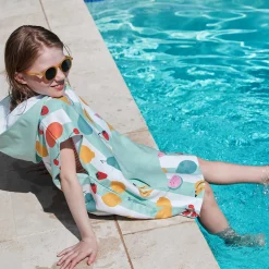Kids Dock u0026 Bay Poncho - Laters Gators - Small (Age 3 to 5)