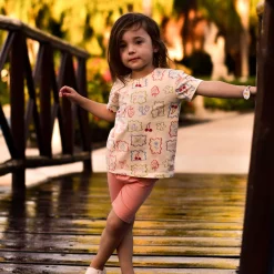 Kids Camp by Birdz Tops>Postcard T-shirt 2-8y