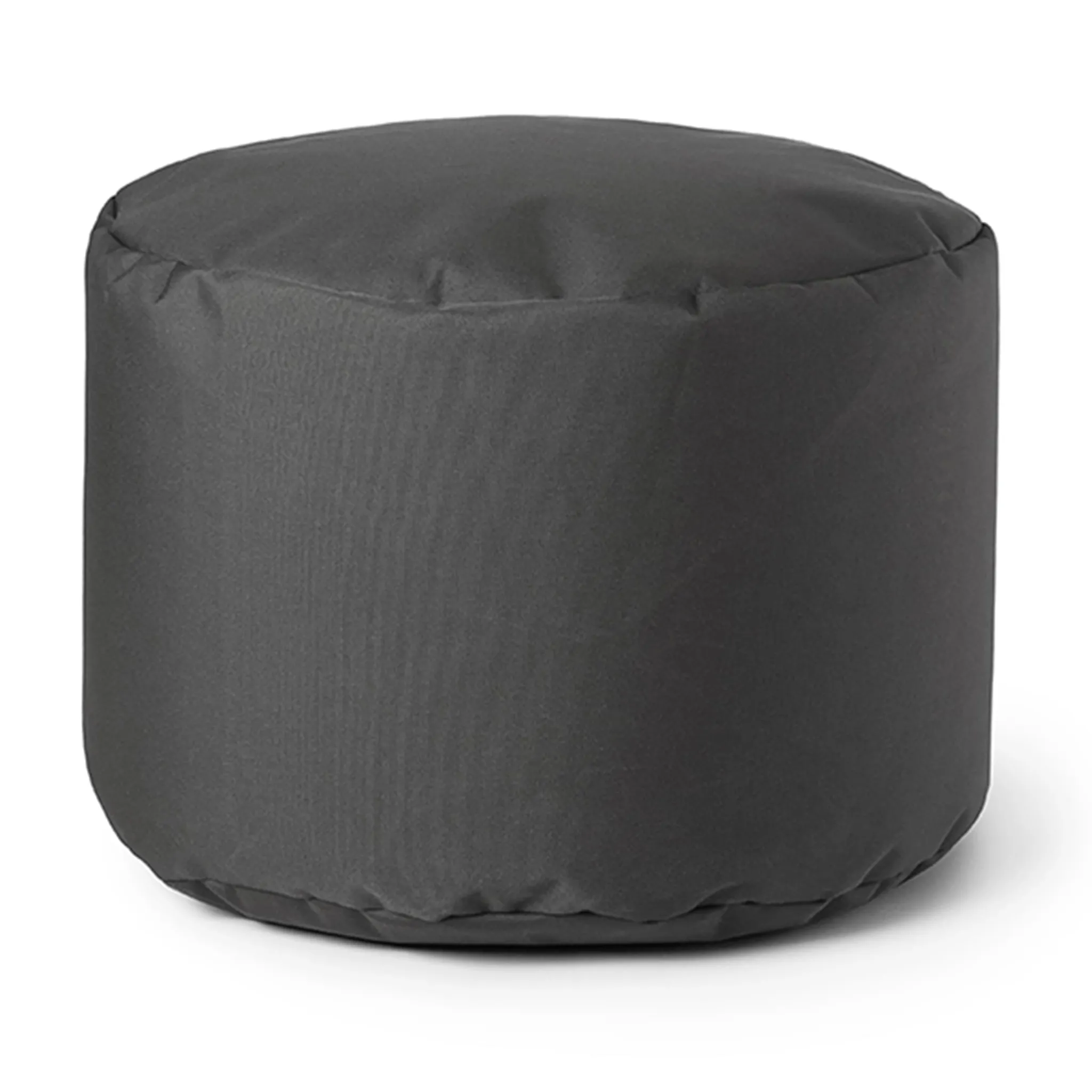 Arico Pouf Ottoman - Charcoal