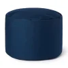 Arico Pouf Ottoman - Navy Blue