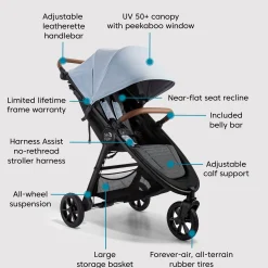 Kids Baby Jogger Poussette City Mini GT2 Eco+ Siège Snugride 35 Lite LX
