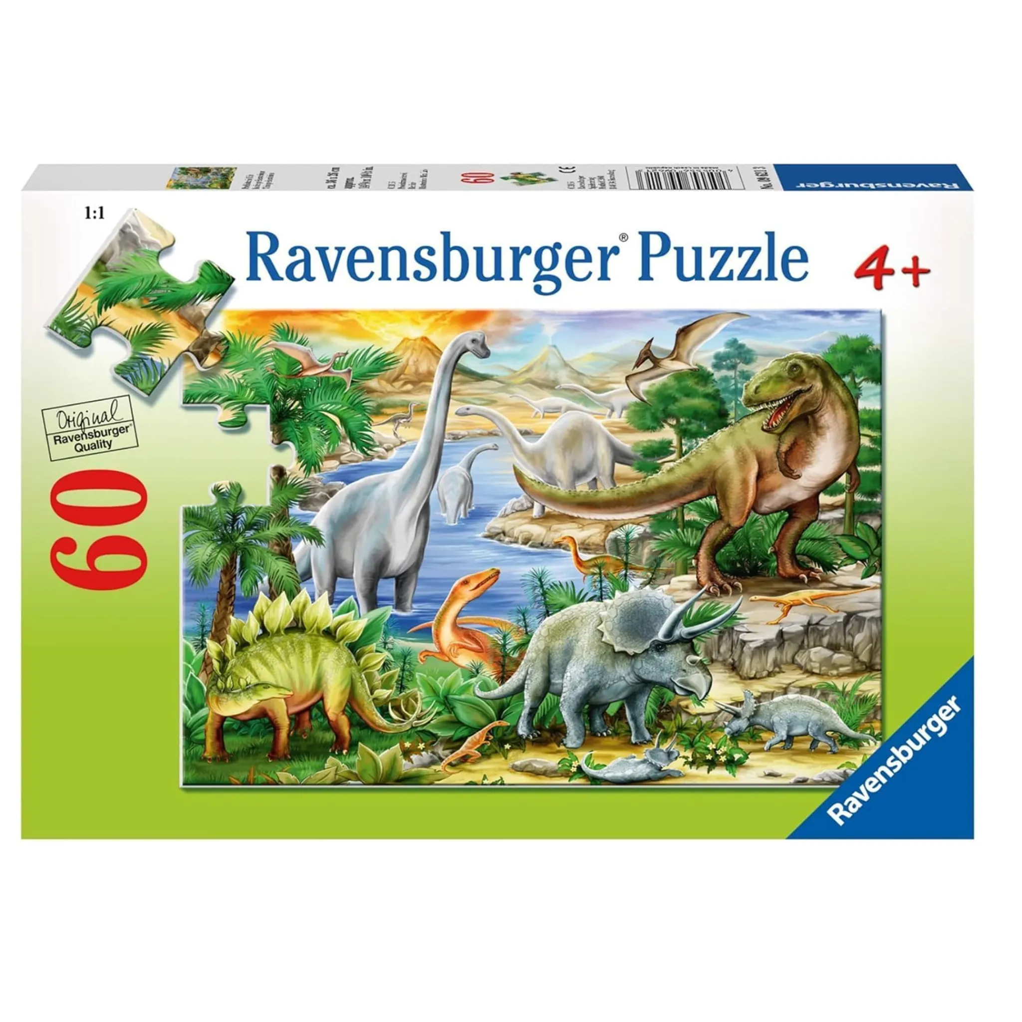 Kids Ravensburger Puzzles>Prehistoric Life Puzzle