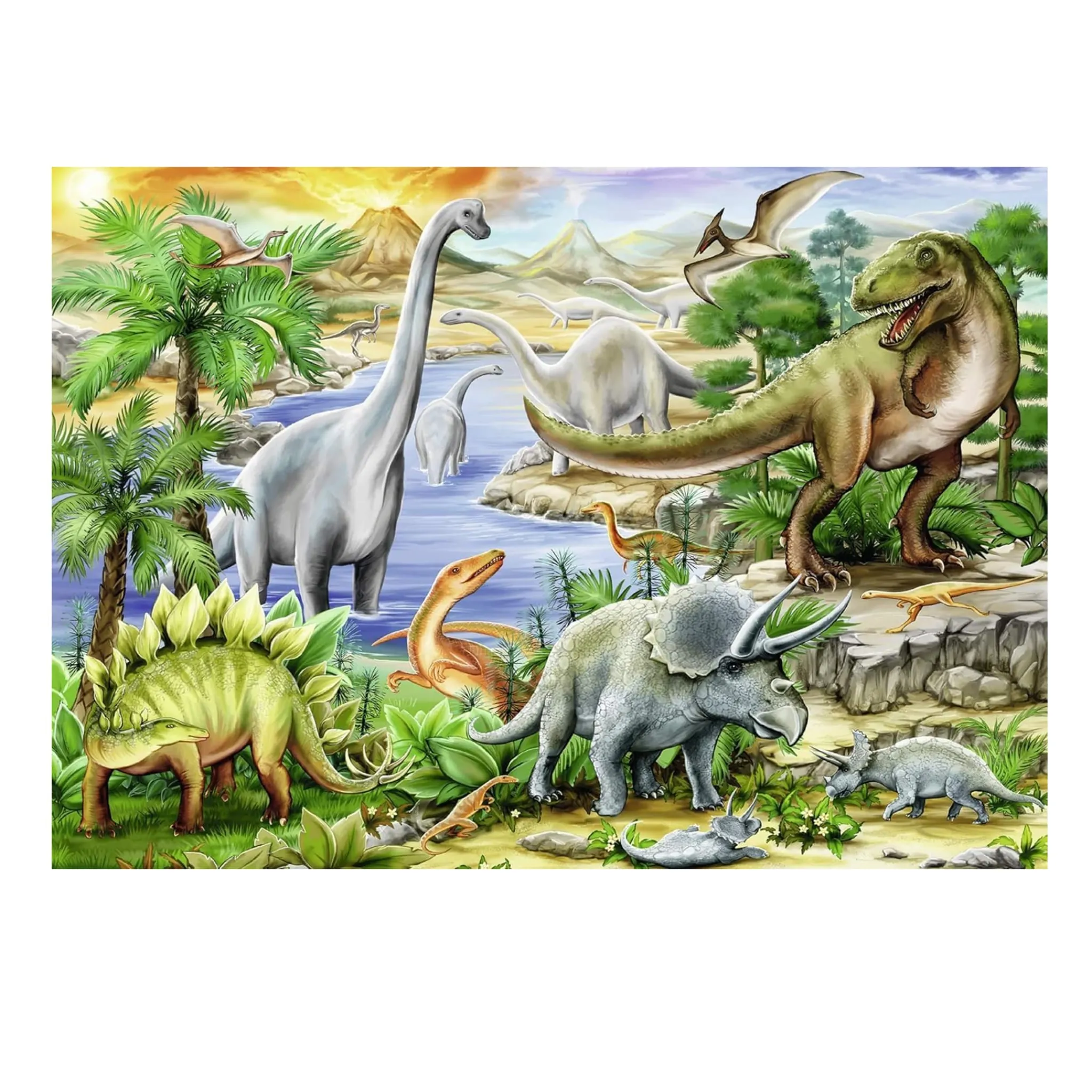 Kids Ravensburger Puzzles>Prehistoric Life Puzzle