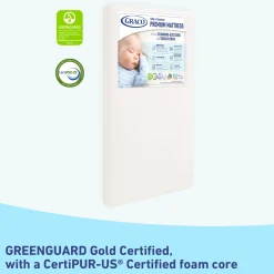 Graco Premium Foam Crib and Toddler Mattress