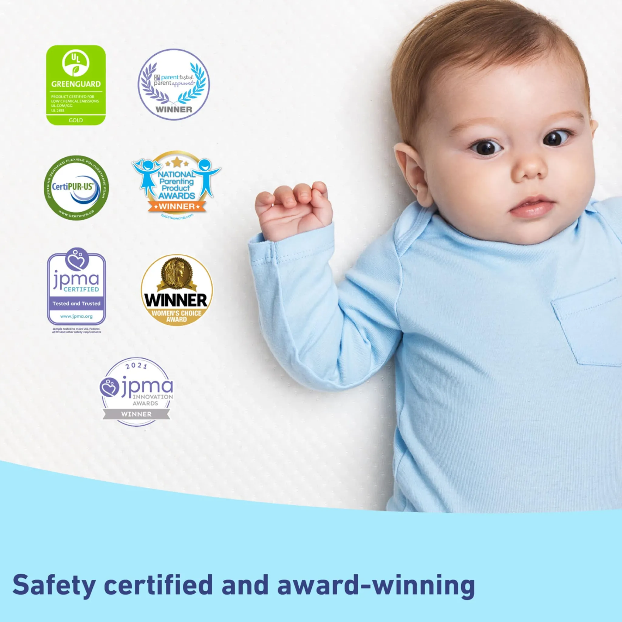 Graco Premium Foam Crib and Toddler Mattress