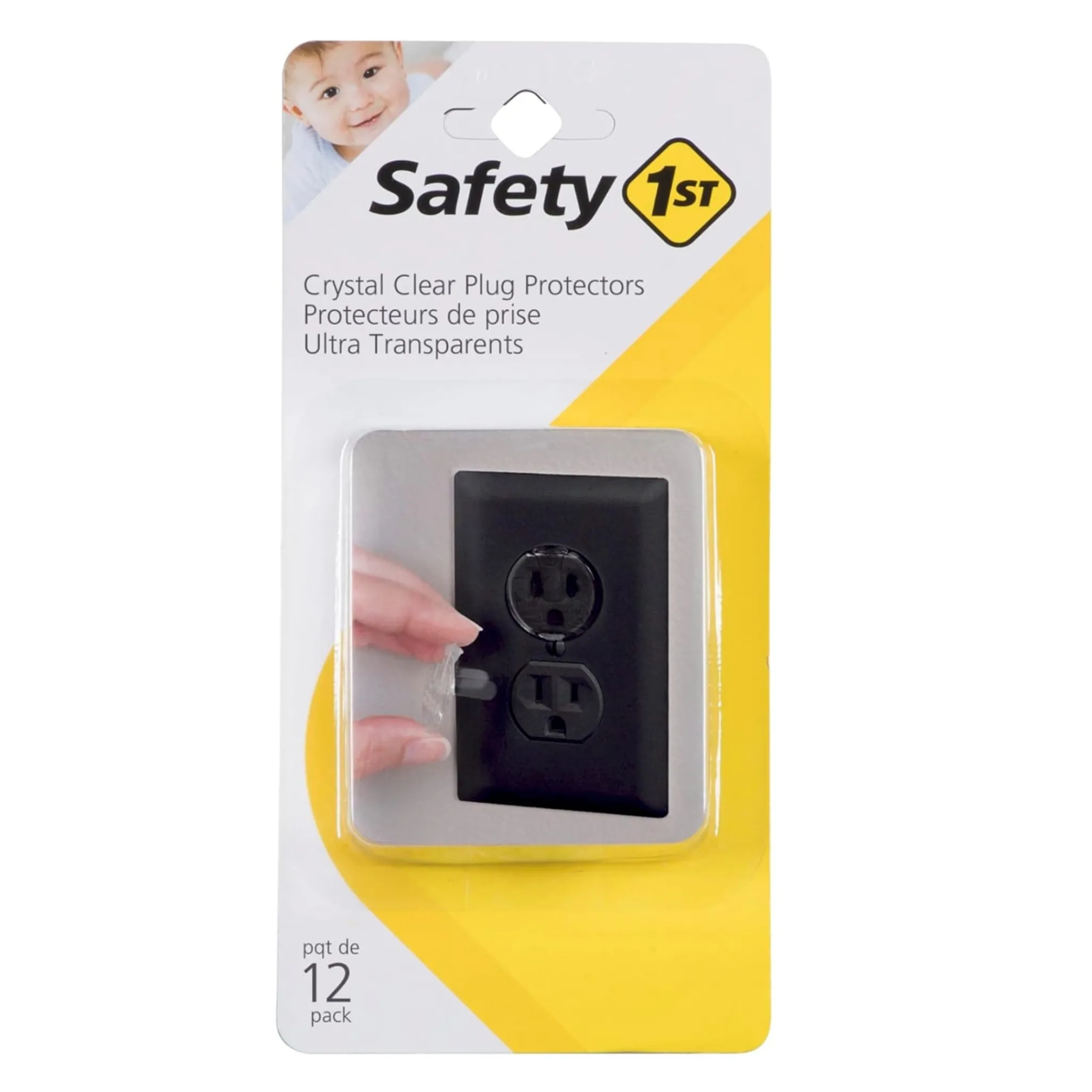 Safety 1st Press Tab Plug Protectors (12)