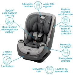 Kids Maxi-cosi Pria All-in-One Car Seat 4-100lb - Urban Wonder