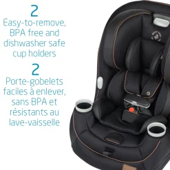 Kids Maxi-cosi Pria All-in-One Car Seat 4-100lb - Designer Black