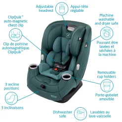 Kids Maxi-cosi Car Seats & Booster Seats|Car Seats>Pria All-in-One Car Seat 4-100lb - Essential Green