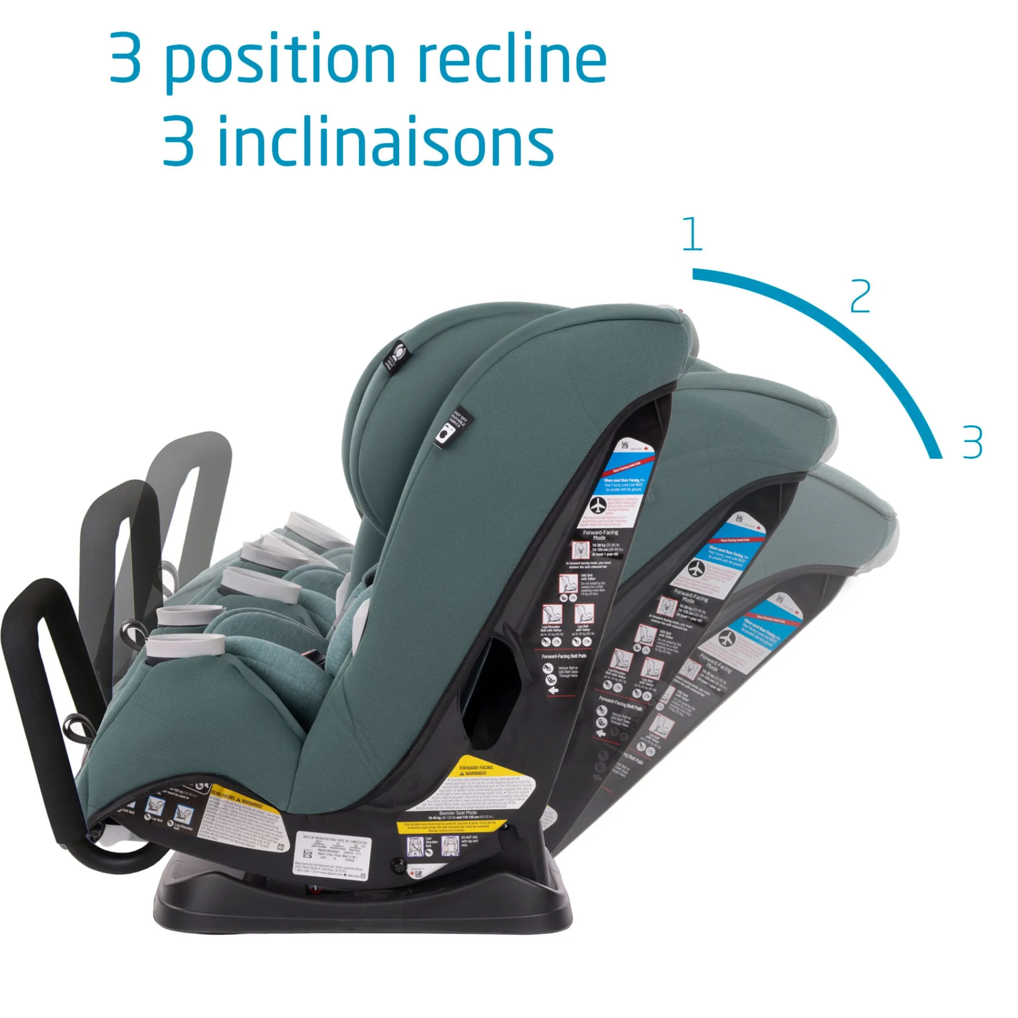 Kids Maxi-cosi Car Seats & Booster Seats|Car Seats>Pria All-in-One Car Seat 4-100lb - Essential Green