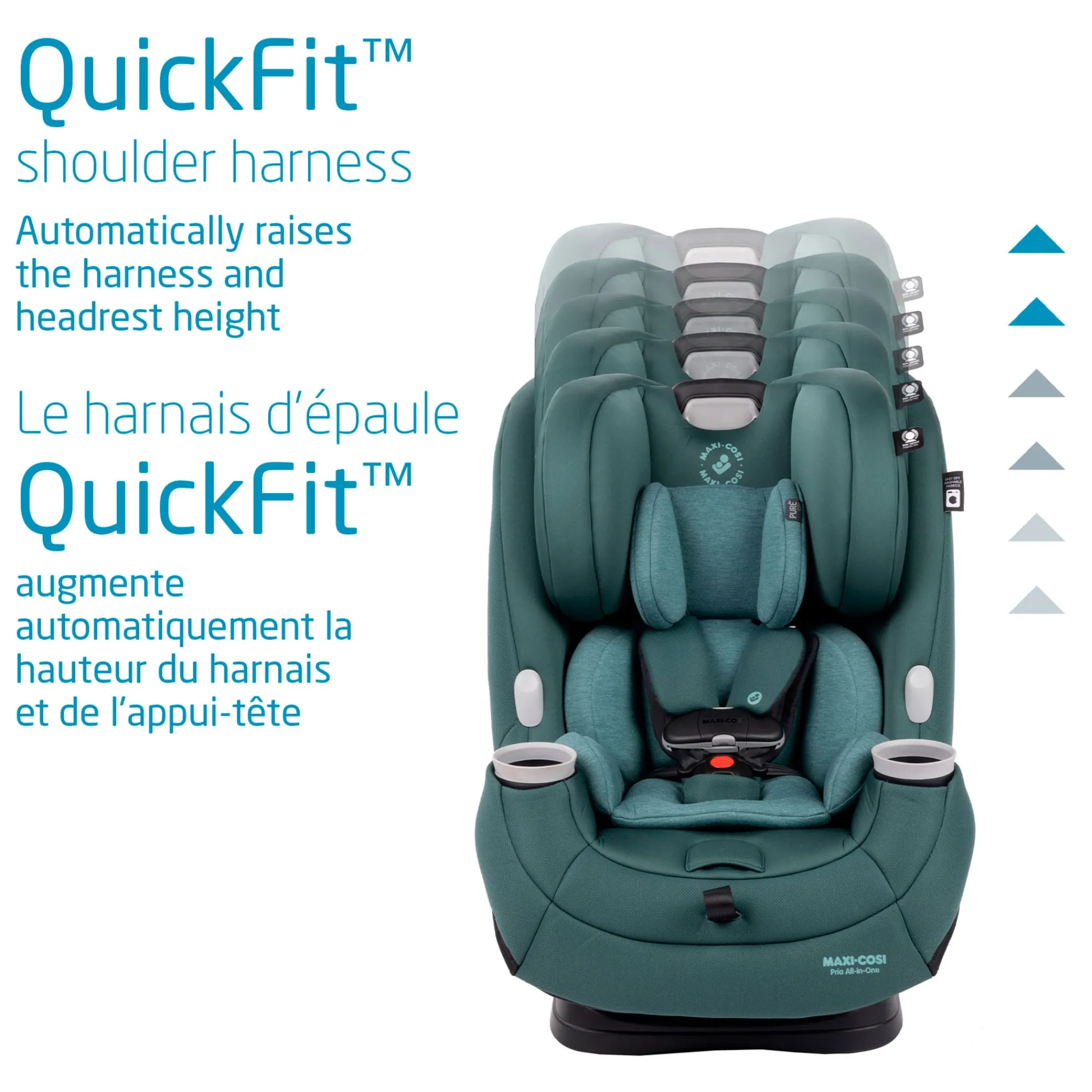 Kids Maxi-cosi Car Seats & Booster Seats|Car Seats>Pria All-in-One Car Seat 4-100lb - Essential Green