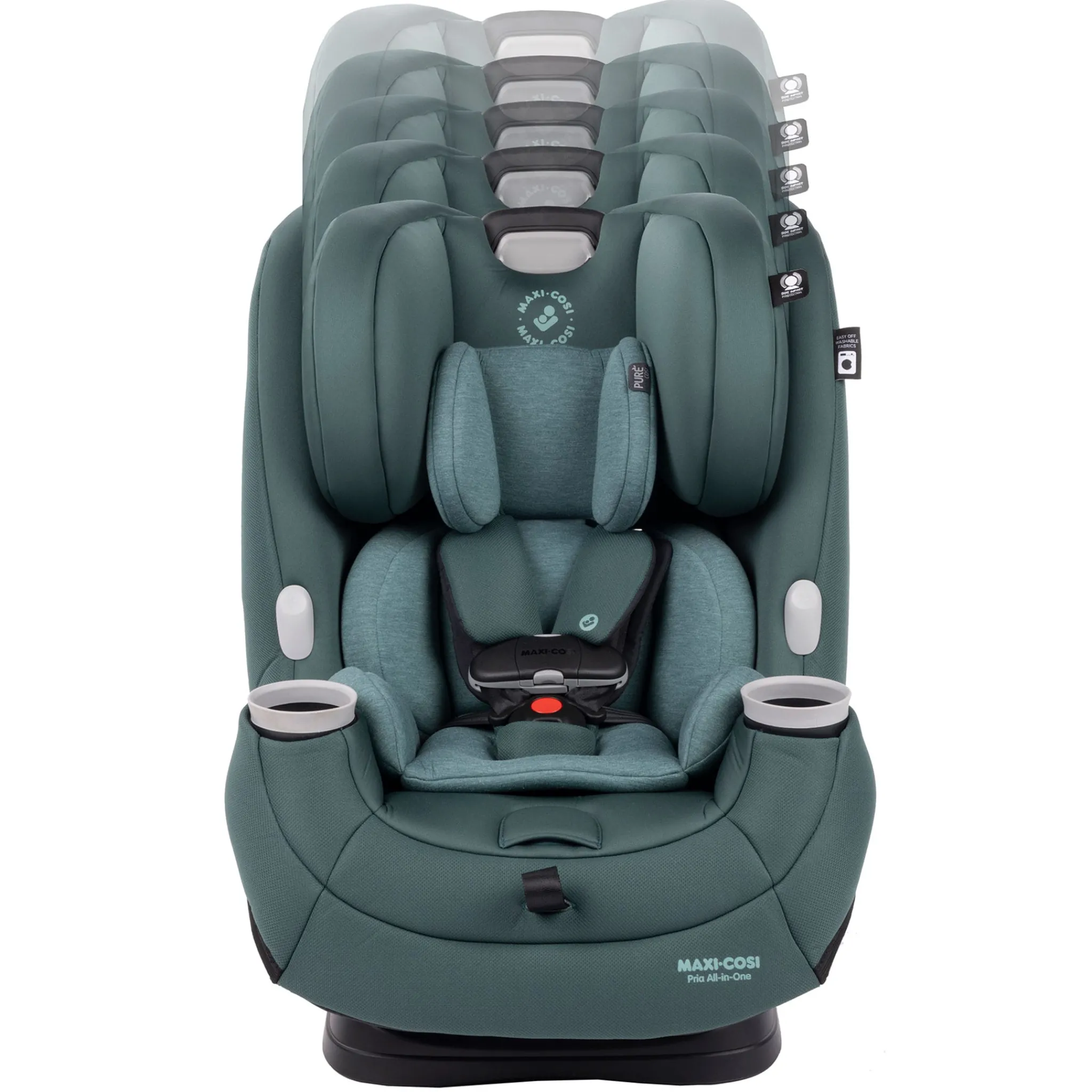 Kids Maxi-cosi Car Seats & Booster Seats|Car Seats>Pria All-in-One Car Seat 4-100lb - Essential Green