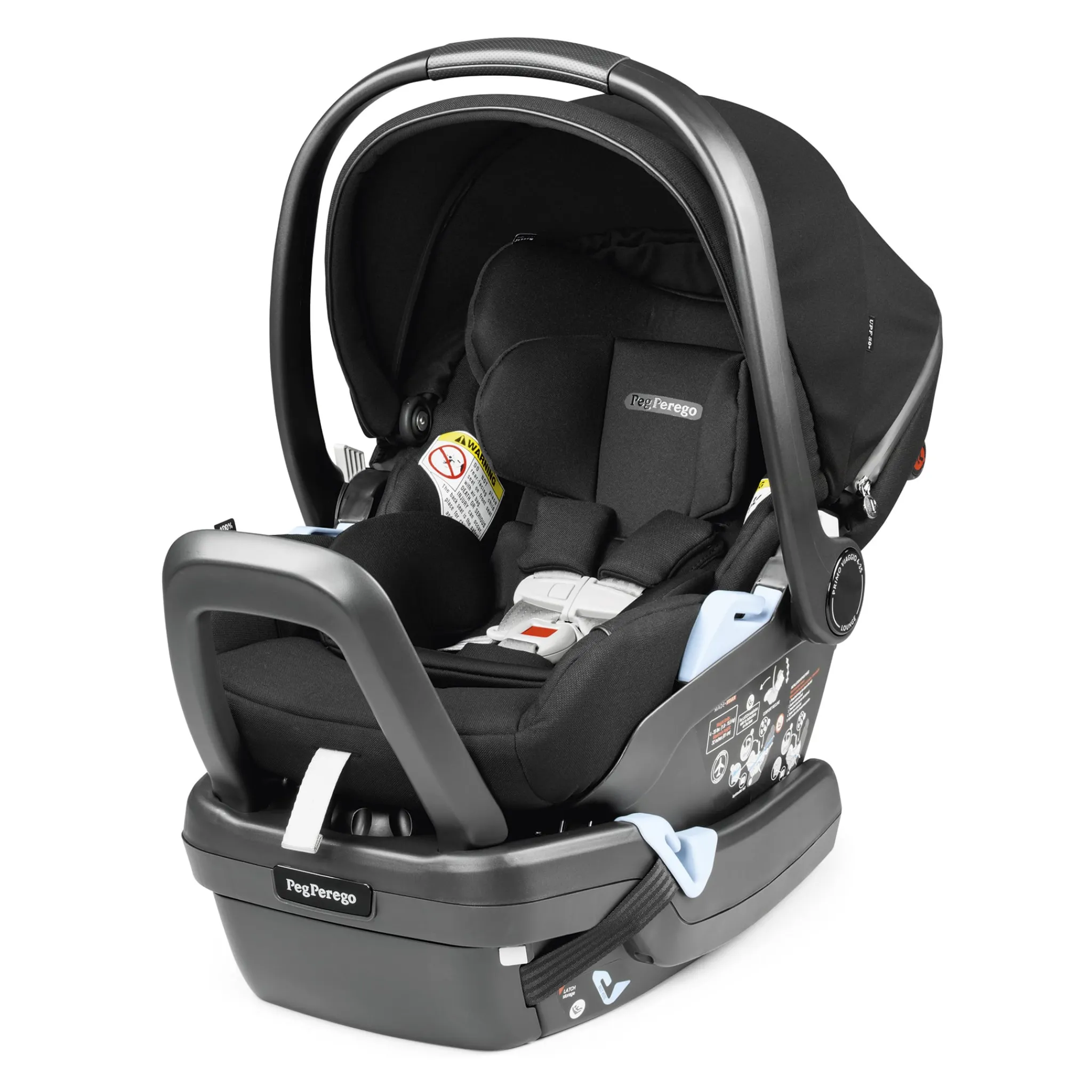Kids Peg Perego Primo Viaggio 4-35lbs Lounge Car Seat - True Black