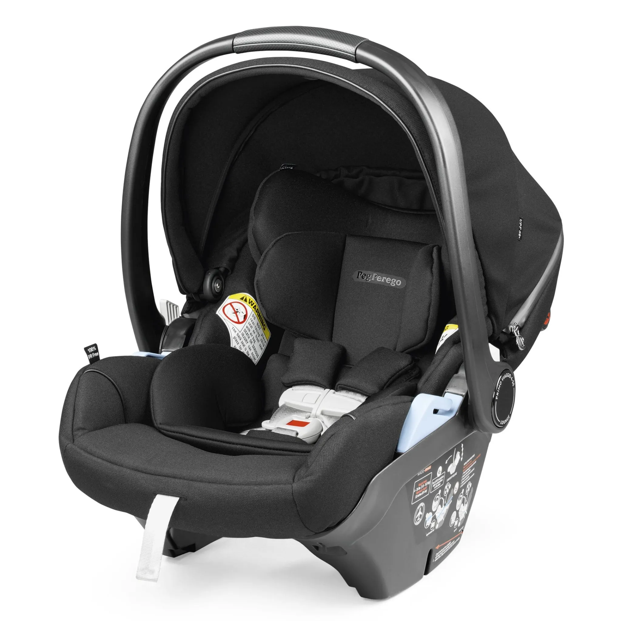 Kids Peg Perego Primo Viaggio 4-35lbs Lounge Car Seat - True Black