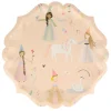 Meri Meri Party Supplies>Princess Large Plates (8)