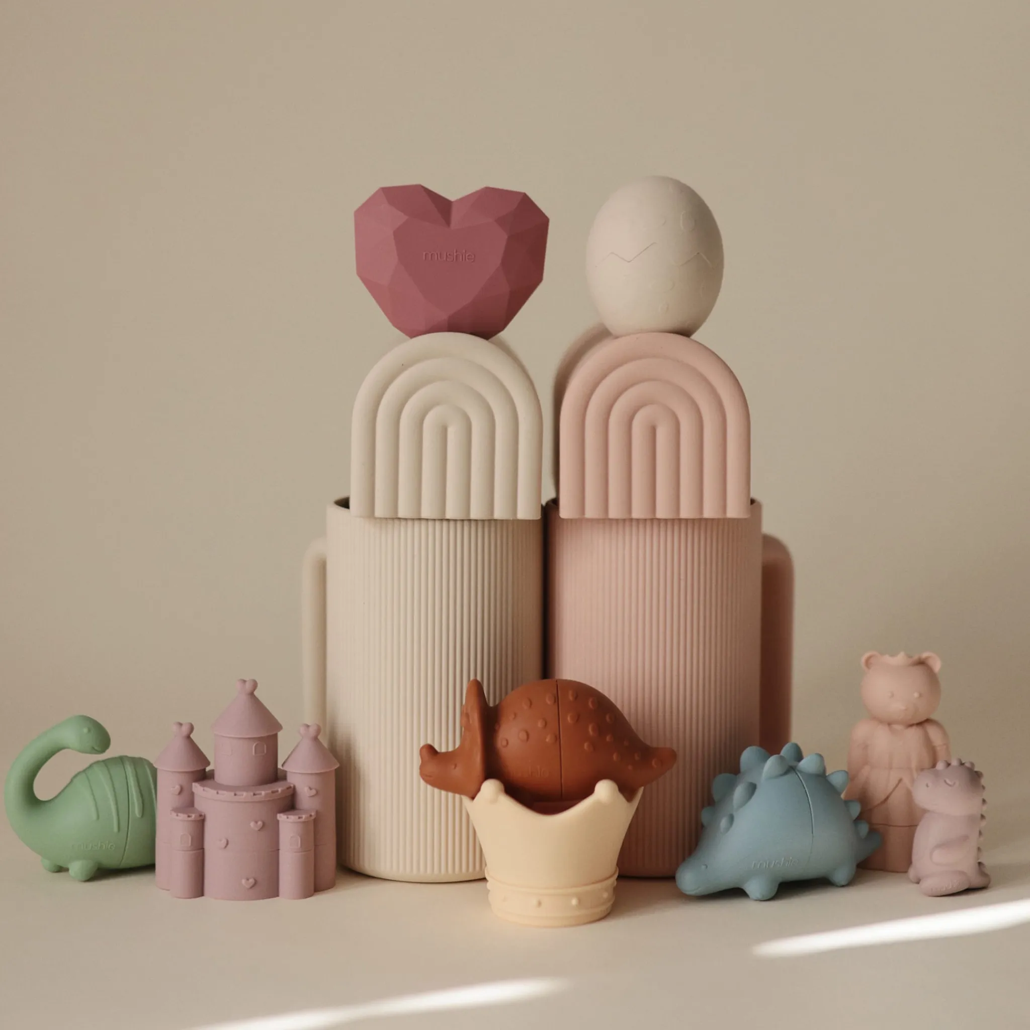 Mushie Princess Mold Free Bath Play Set